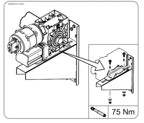 Gfa Elektromaten 1000382610012 Drive Unit For Vertically Moving Doors