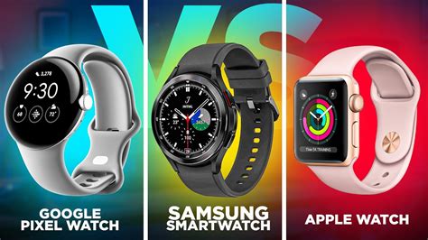 Apple Watch Vs Samsung Smartwatch Vs Google Pixel Watch YouTube