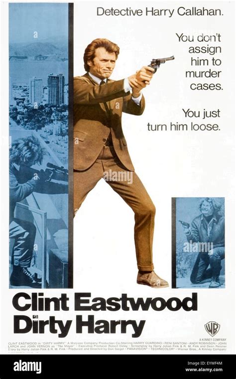 Dirty harry clint eastwood 1971 poster hi-res stock photography and ...