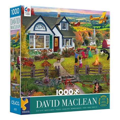 Ceaco David Maclean The Fly By 1000 Piece Interlocking Jigsaw