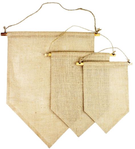 Burlap Hanging Wall Pennant Banners Pennant Banners Canvas Wall