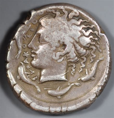 Sicily, Syracuse. 415-405 BC. AR Tetradrachm