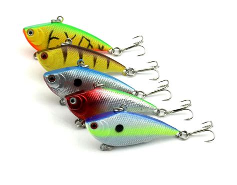 HENGJIA 12PCS VIB Vibrator Fishing Lures 5 5CM 7 5G Hard Fishing Baits