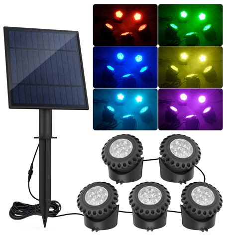 Rgb Licht Solar Led Licht Outdoor Ip Wasserdicht Solar Pool