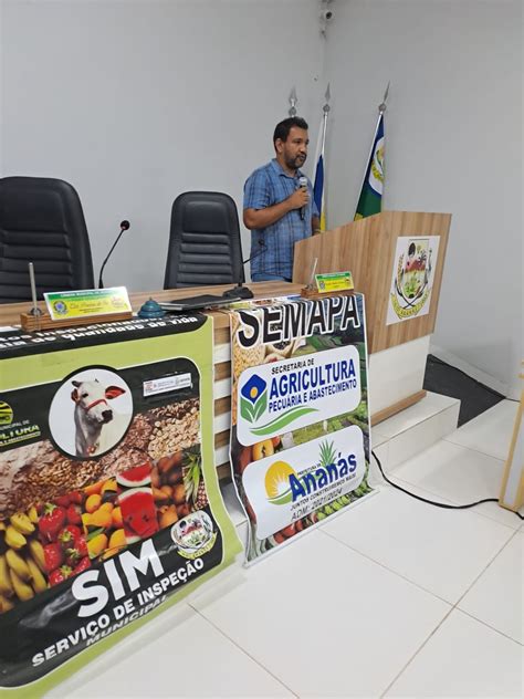 Palestra sobre o SIM Serviço de Inspeção Municipal Prefeitura