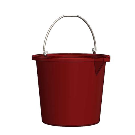 25l Round Plastic Bucket Pioneer Plastics