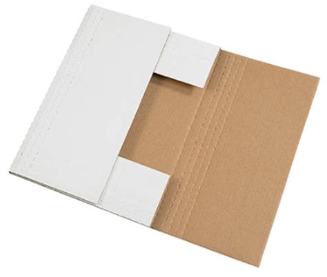 11 X 8 1 2 X 3 White Easy Fold Mailers 50 Bundle