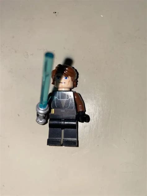 Lego Star Wars Anakin Skywalker Clone Wars Version W Lightsaber 7957 Eur 8 38 Picclick Fr