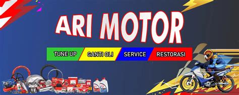 Banner Bengkel Motor – SerbaBisnis