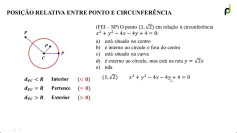 Posi O Relativa Entre Reta E Circunfer Ncia Exerc Cios Resolvidos Pdf