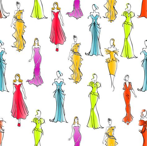 Best Prom Dress Illustrations Royalty Free Vector Graphics And Clip Art Istock