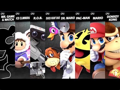 Mr Game Watch Vs Ice Climbers Vs R O B Vs Duck Hunt Vs Dr Mario Vs