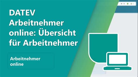 Datev Arbeitnehmer Online Bersicht F R Arbeitnehmer Youtube