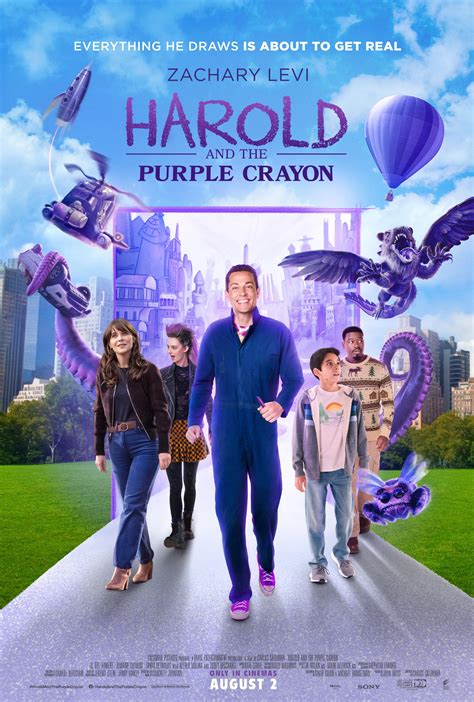 Harold And The Purple Crayon 2024 Poster Design - Gypsy Kellina