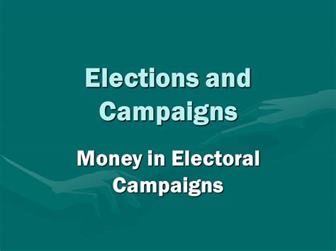 Ppt Elections And Campaigns Powerpoint Presentation Free To