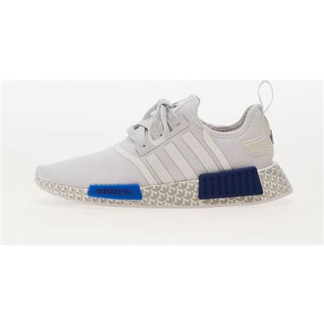 Adidas Nmd R1 Shoes Cloud White Crystal White Bright Royal