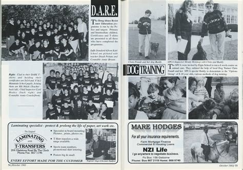 D A R E Gisborne Photo News Vol October