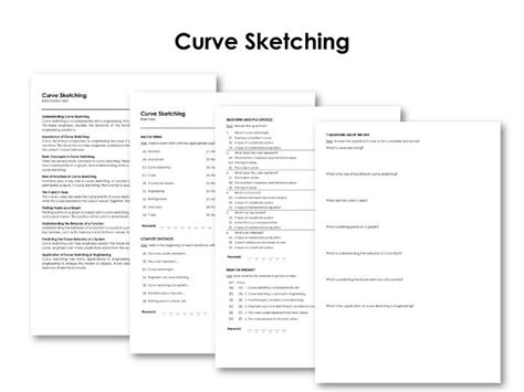 Curve Sketching | Teaching Resources