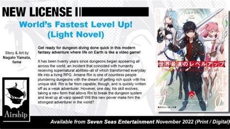 The Worlds Fastest Level Up English Volume 1 Light Novel Is Available