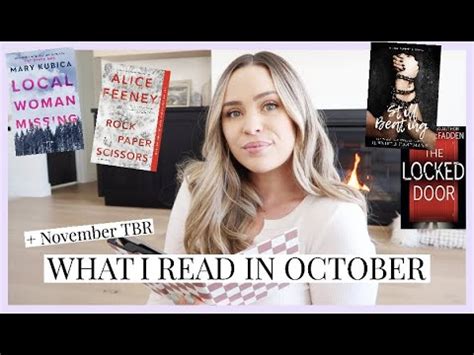 Everything I Read In October Reading Wrap Up In My Thriller Era