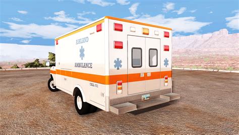 Gavril H Series Ashland City Ambulance Für Beamng Drive