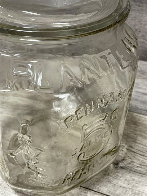 Lot Original Planters Peanut Store Counter Jar