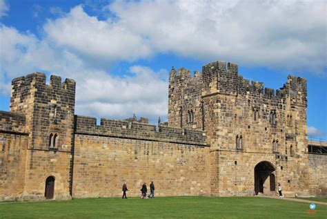 Inglaterra: Alnwick Castle - O castelo do Harry Potter