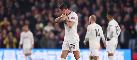 Match Report Crystal Palace 4 0 Manchester United Man United News