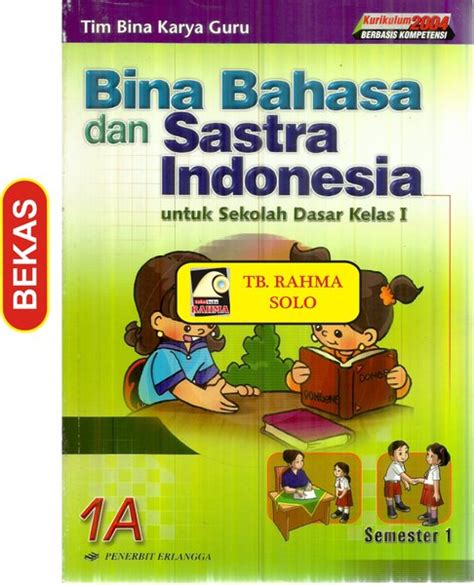 Jual BINA BAHASA DAN SASTRA INDONESIA UNTUK SD KELAS I SEMESTER 1 TIM