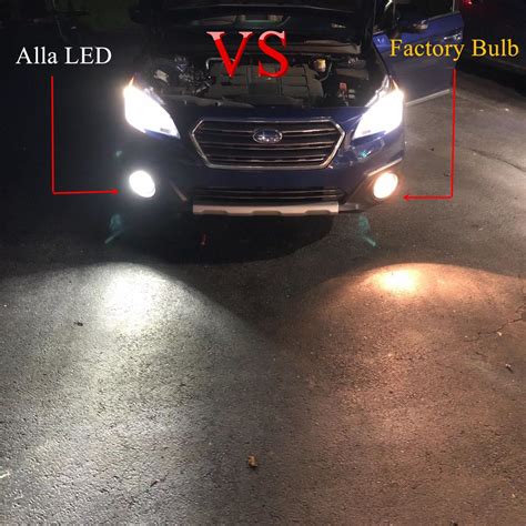 Subaru Outback Touring Foglight Fog Light Led Bulbs Upgrade Led