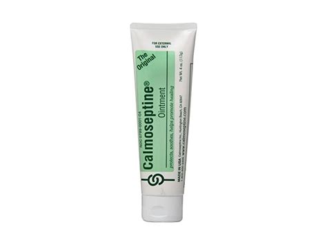 Calmoseptine Ointment Tube 4 Ounce Ingredients And Reviews