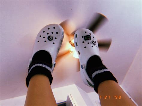 Crocs with socks 🧦 | Crocs fashion, Crocs outfits, Crocs shoes