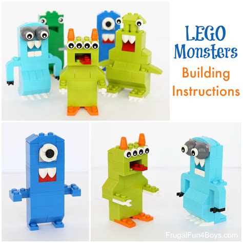 Lego® Monsters Building Challenge For Kids Frugal Fun For Boys And Girls