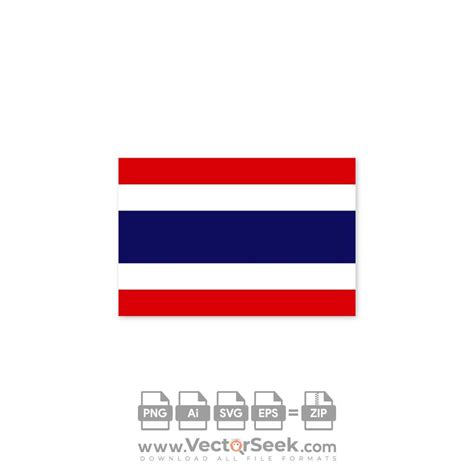 thailand flag logo png transparent svg ai