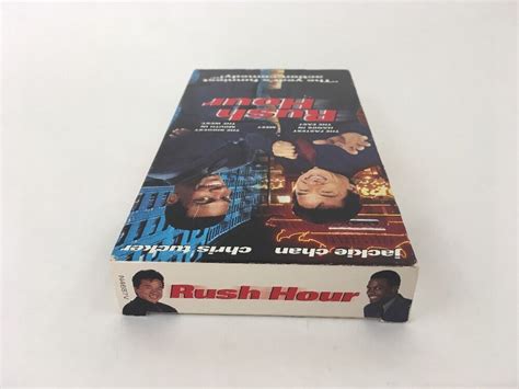 Rush Hour Vhs 1999 Jackie Chan Chris Tucker Comedy 794043468735 Ebay