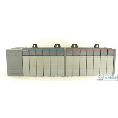 ALLEN BRADLEY SLC 500 1746 A13 13 SLOT RACK W MODULES