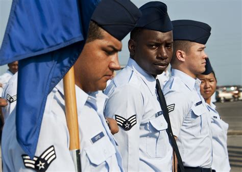 Airmen Dress Right For Als Blues Inspection Eglin Air Force Base