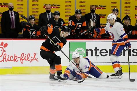 Philadelphia Flyers face New York Islanders after historic loss to Rangers