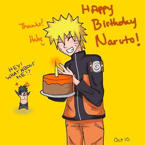 Naruto S Birthday By Uchihaclanrock On Deviantart