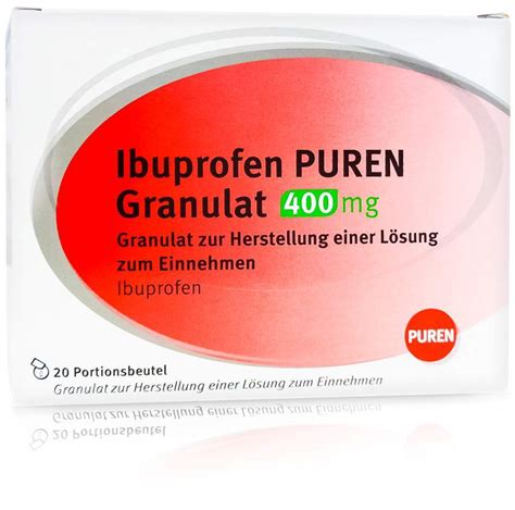 Ibuprofen Puren Granulat Mg Portionsbeutel Hier Kaufen In Deiner