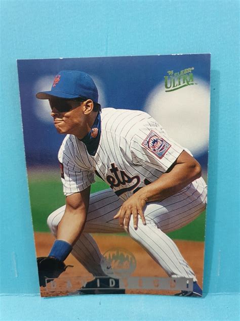 David Segui1995 Fleer Ultra METS 416 Baseball Card FREE POST EBay