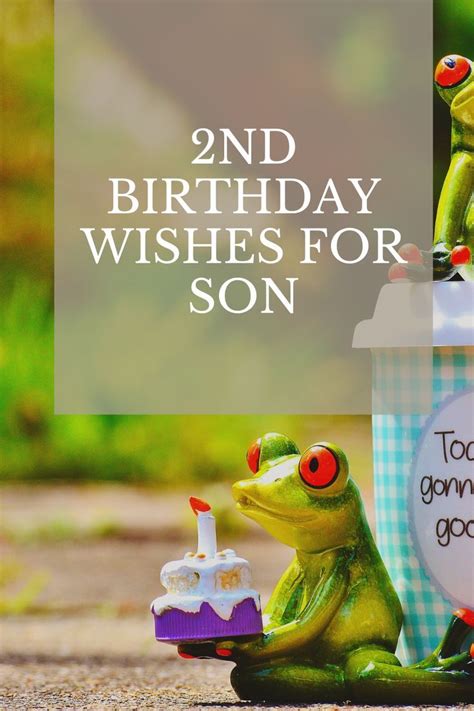 2nd Birthday Wishes for Son | Birthday wishes for son, Birthday wishes, 2nd birthday