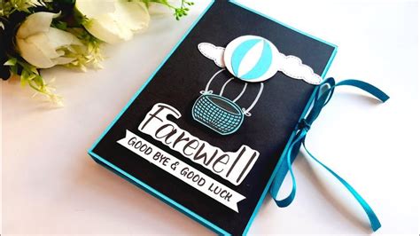 HANDMADE FAREWELL CARD | Beautiful Greeting Card for Farewell Day | DIY ...