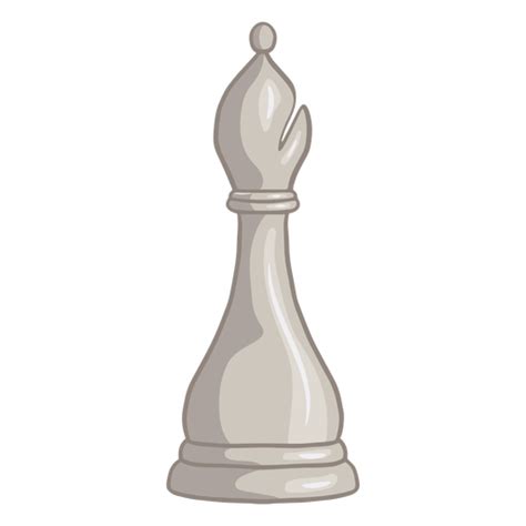 Bishop Chess Piece Black Color Stroke Transparent Png And Svg Vector