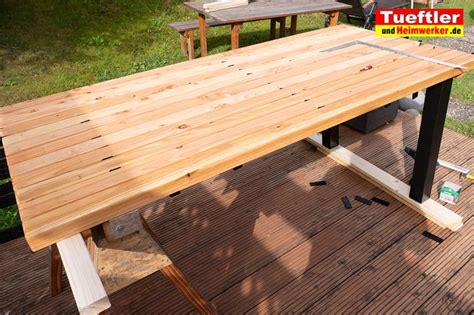 Modernen Gartentisch Selbst Bauen Diy Bauanleitungtueftler Und