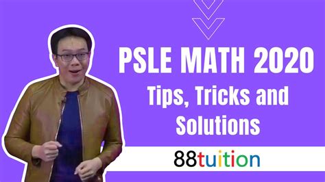 Psle Math 2020 Tips Tricks And Solutions 88tuition Youtube