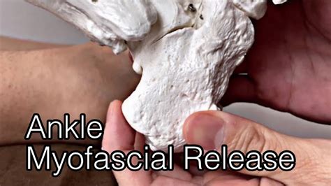 How To Do Myofascial Release For Ankle And Heel English Youtube