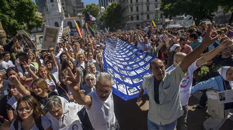 Marcha Del 24 De Marzo En Buenos Aires Y Argentina Hora De La