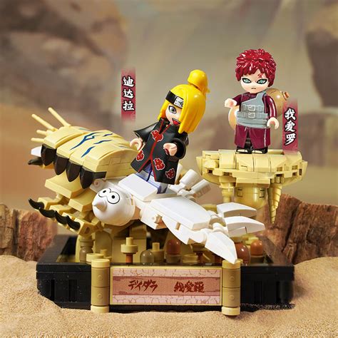 Qman K20505 Naruto Gaara vs. Deidara with 466 pieces | MOULD KING