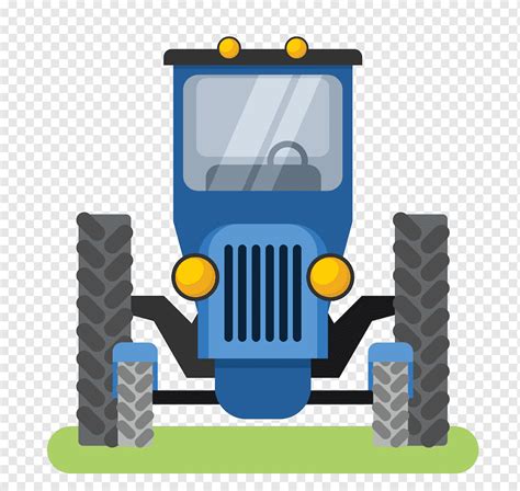 Vista Frontal Del Tractor Png Pngwing